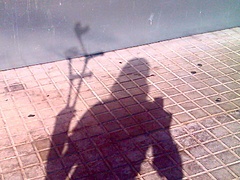 <p>jejeje.. mi sombra con mis compañeras inseparables.</p>